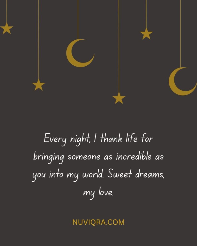 Romantic Good Night Messages for Girlfriend