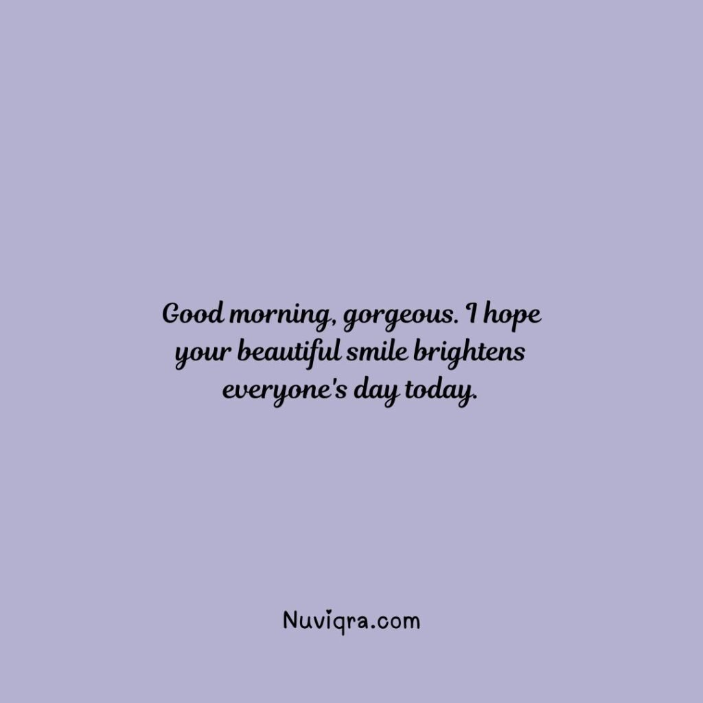 Flirty Good Morning Messages