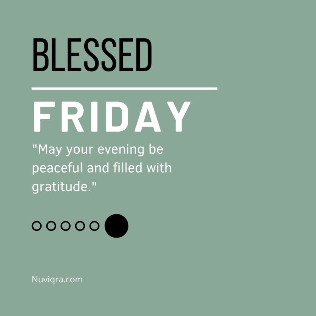 Friday Evening Blessings