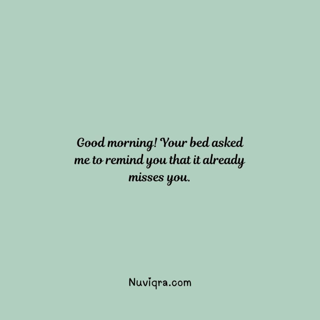 Funny Good Morning Messages