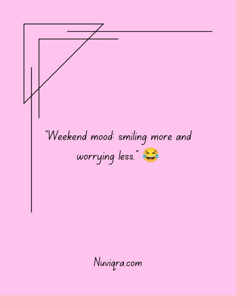 Funny Saturday Captions for Social Media