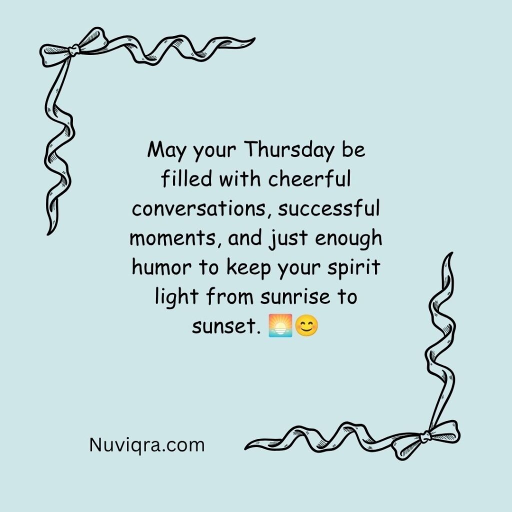 Funny Thursday Blessing