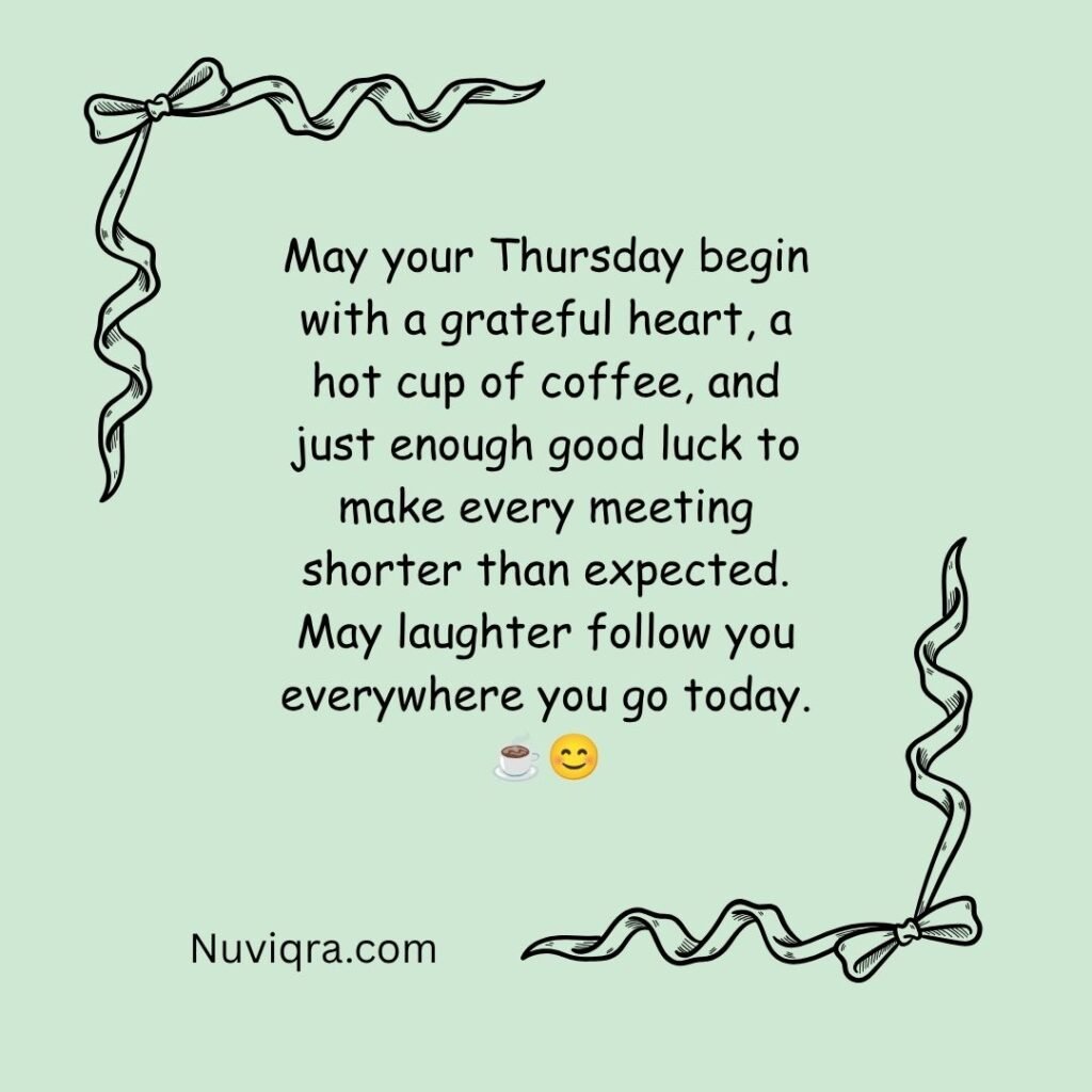 Funny Thursday Blessings