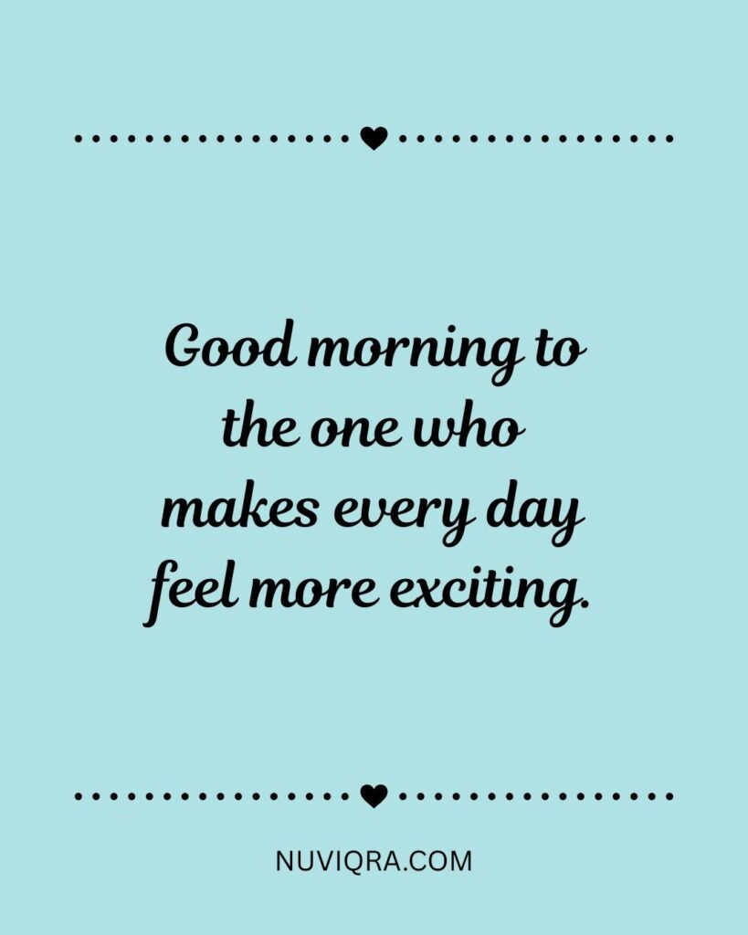 Good Morning Messages for Your Boyfriend