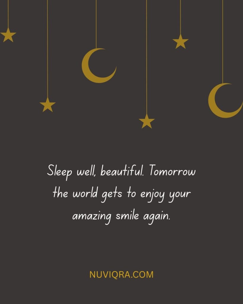 Good Night Messages to Make Her Smile