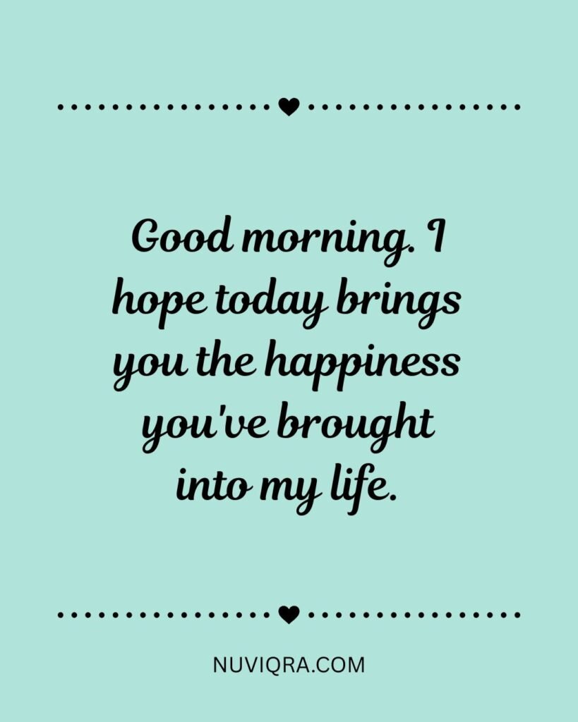 Heartfelt Good Morning Messages