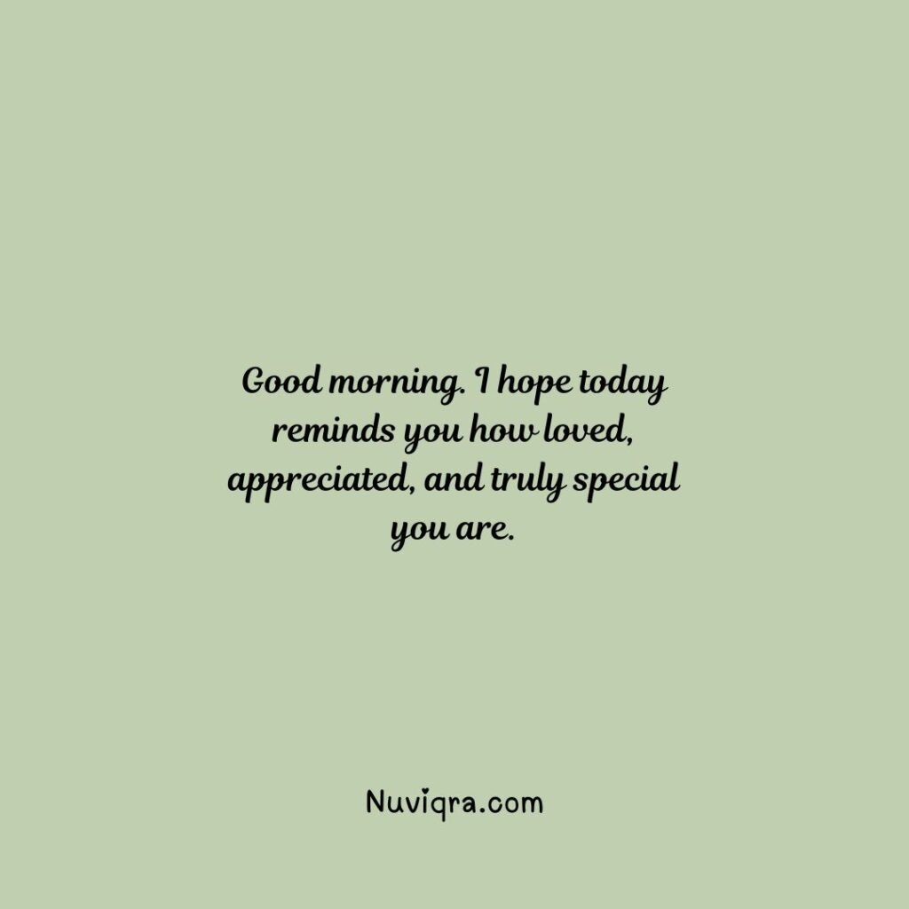 Heartfelt Good Morning Wishes