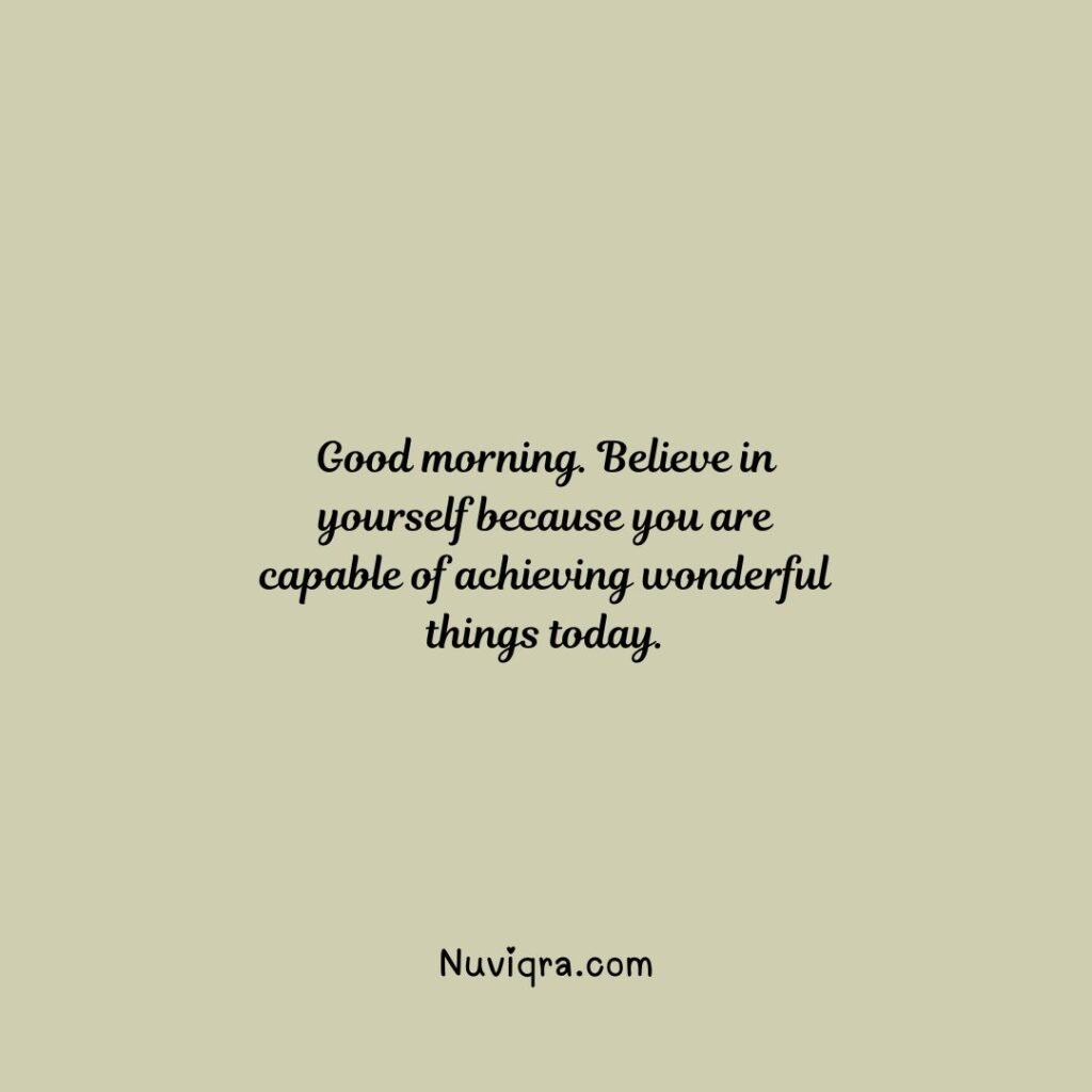 Inspirational Good Morning Messages