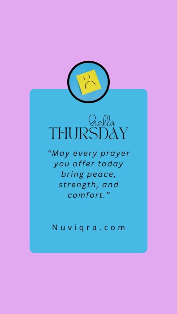 Powerful Thursday Prayers