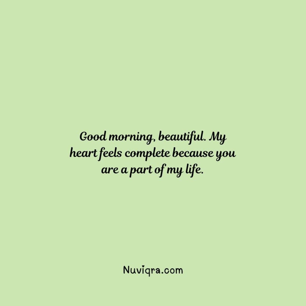 Romantic Good Morning Messages for Her