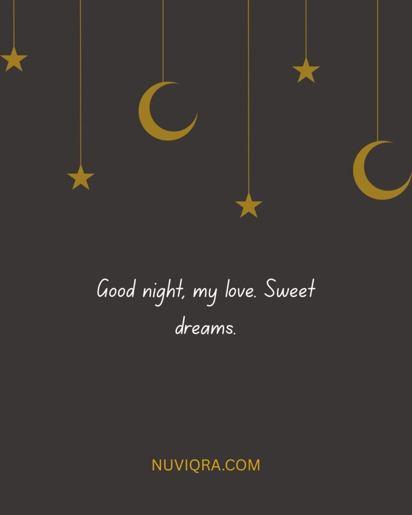 Short Good Night Messages for Her