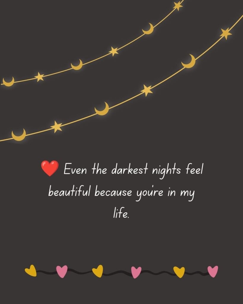 Emotional Good Night Messages to My Love