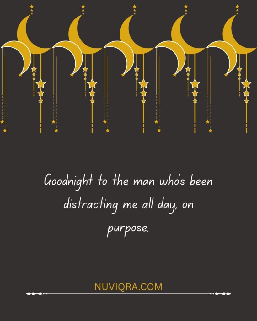 Flirty Good Night Messages