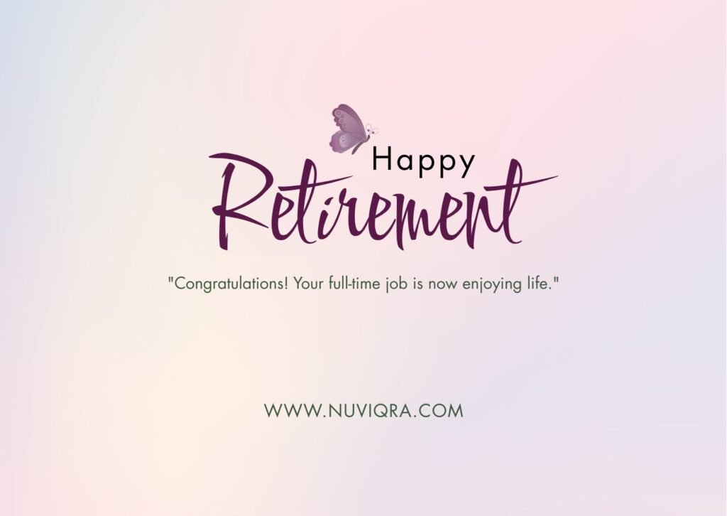 Funny Yet Respectful Retirement Messages