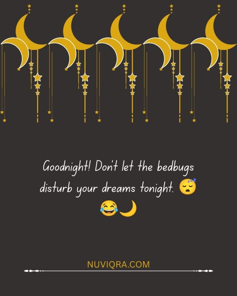 Funny and Playful Good Night Messages