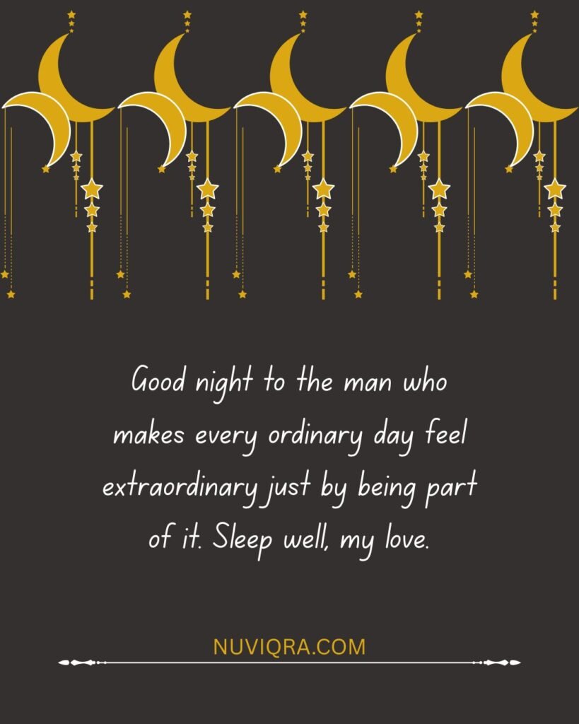 Good Night Messages for a Husband