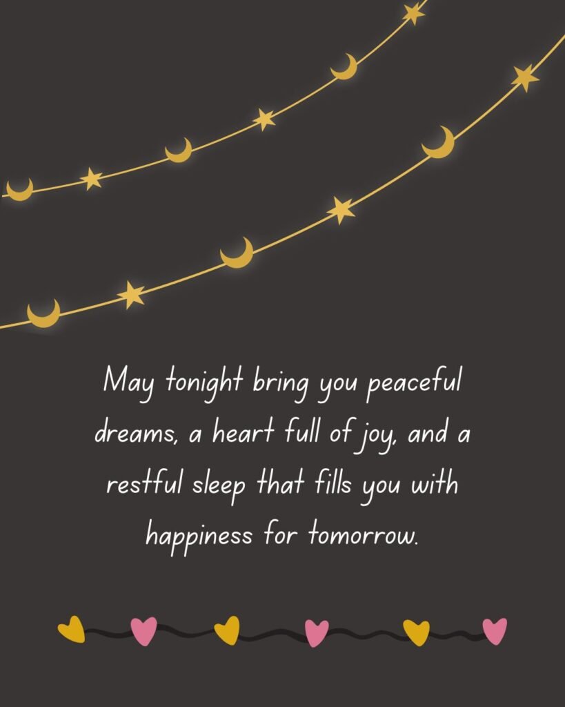 Good Night Messages with Sweet Dream Wishes