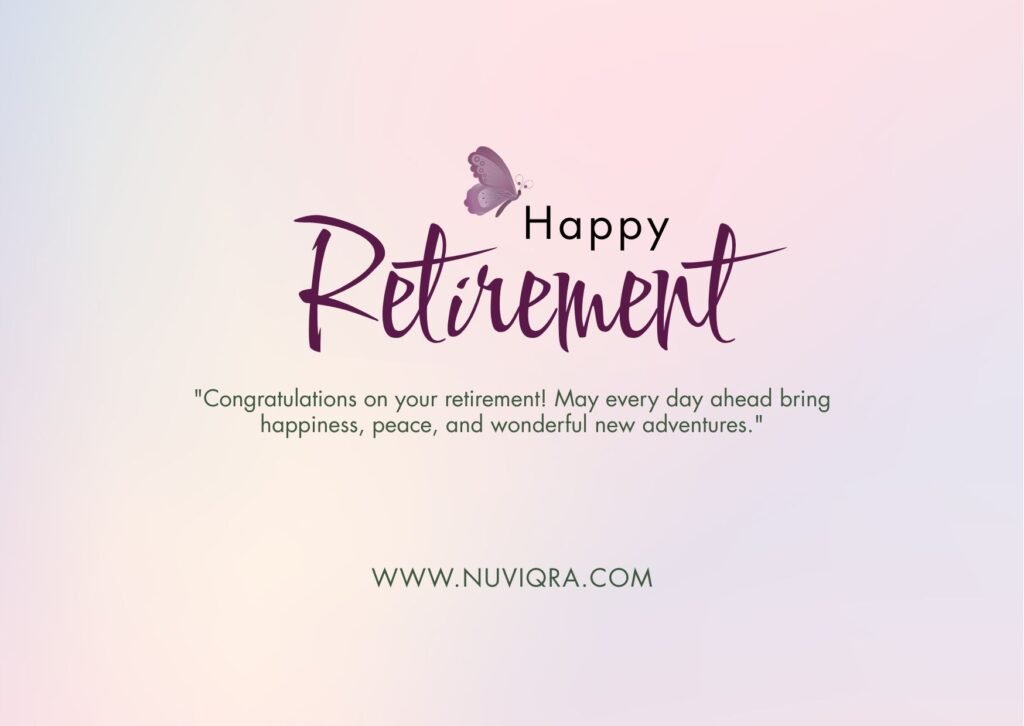 Heartfelt Retirement Congratulations Messages