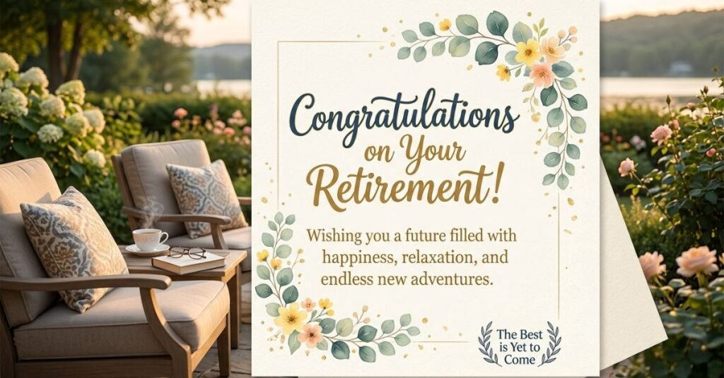 Retirement Congratulations Messages
