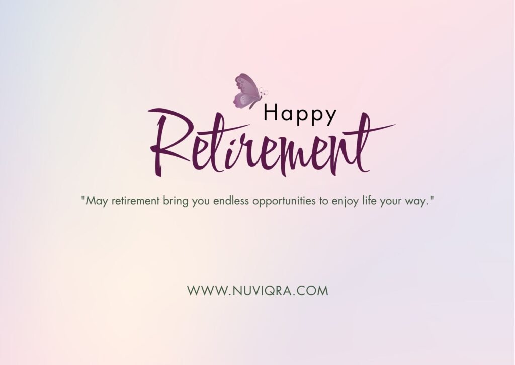 Retirement Wishes for Friends