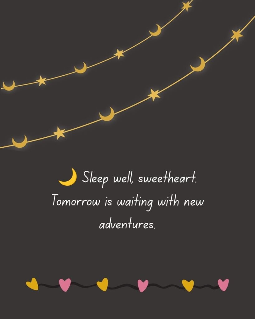 Sweet Good Night Messages to My Love