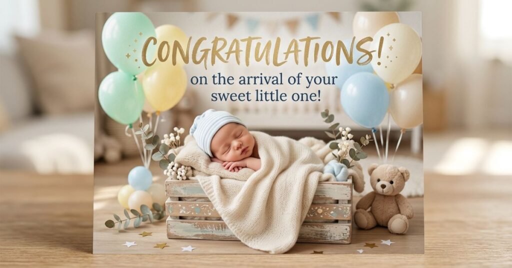 baby congratulations message